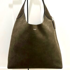 Coach Brooklyn 39 , New, Olive Green